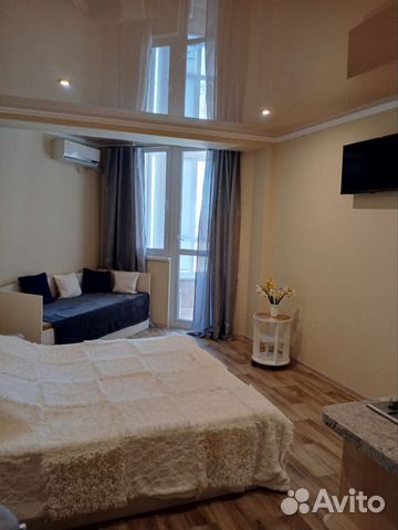 

Квартира-студия, 27 м², 3 кровати