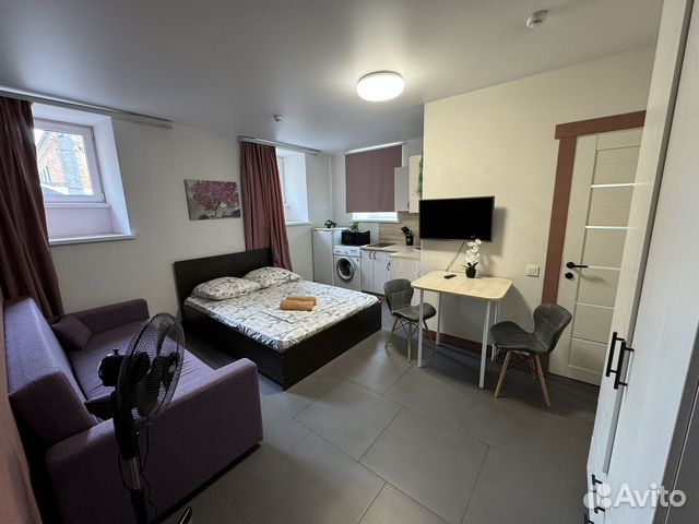 

Квартира-студия, 23 м², 2 кровати