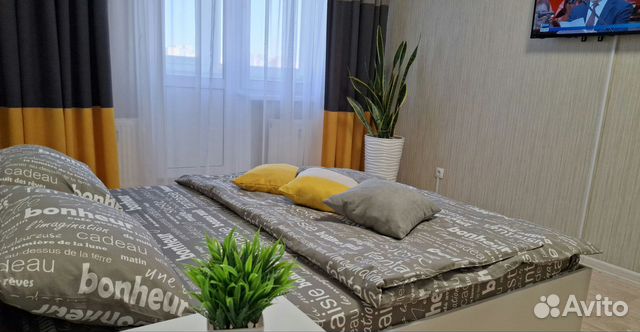 

1-к. квартира, 37 м², 2 кровати