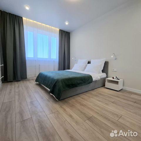 

1-к. квартира, 37 м², 2 кровати