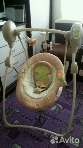 Качели Summer Infant Swingin Safary