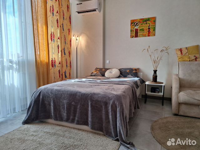 

Квартира-студия, 30 м², 2 кровати