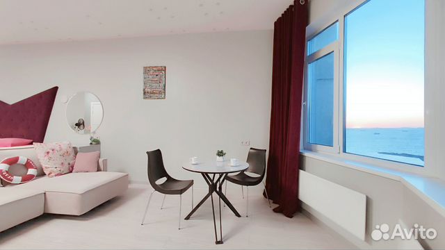 

Квартира-студия, 71,5 м², 2 кровати