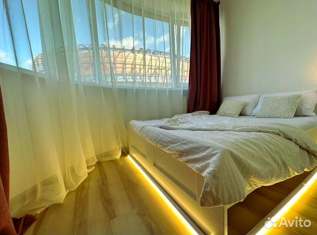 

Квартира-студия, 28,5 м², 2 кровати