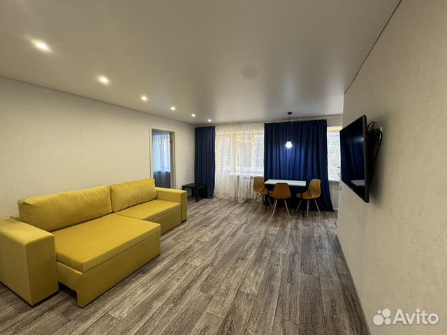 

Квартира-студия, 44 м², 3 кровати