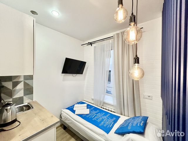 

Квартира-студия, 12 м², 1 кровать