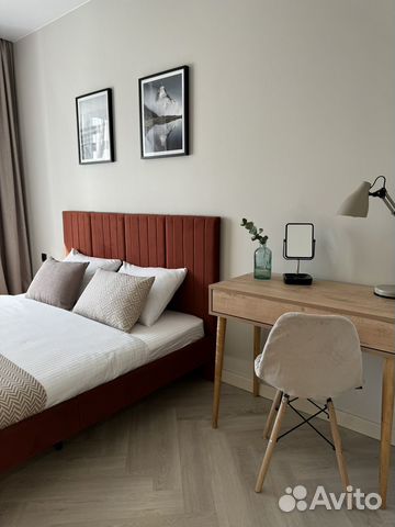 

1-к. квартира, 36,6 м², 2 кровати