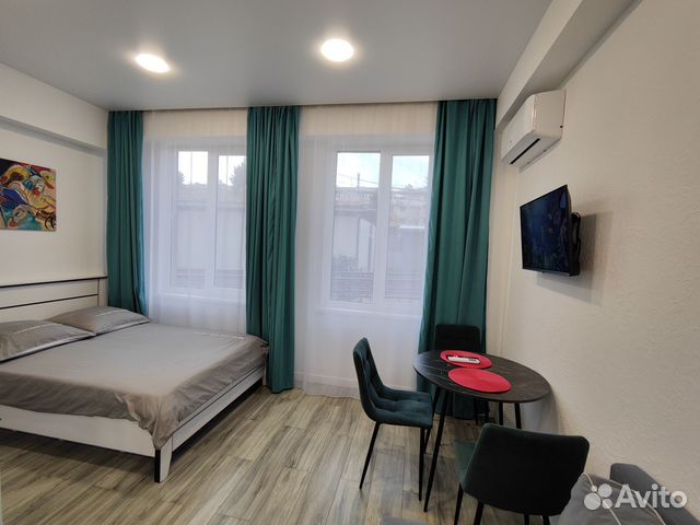

Квартира-студия, 24 м², 2 кровати