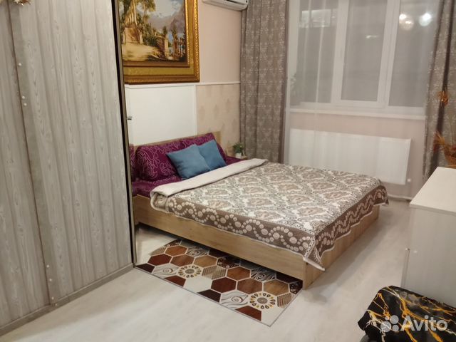 

1-к. квартира, 38 м², 3 кровати