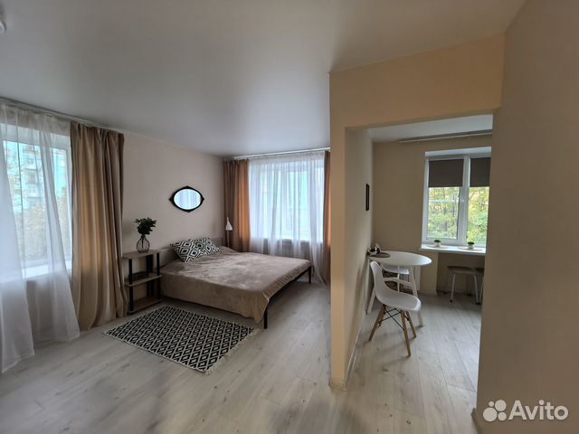 

Квартира-студия, 30 м², 2 кровати
