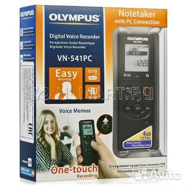 Диктофон Olympus VN-541PC black Диктофон Olympus VN-541PC black