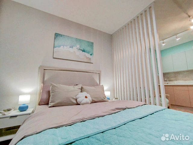 

Квартира-студия, 27 м², 2 кровати