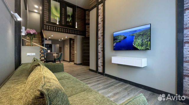 

2-к. квартира в апарт-отеле, 55 м², 3 кровати