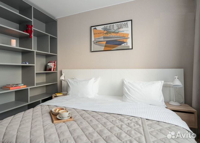 

Квартира-студия, 34 м², 2 кровати