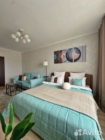 

1-к. квартира, 45 м², 2 кровати