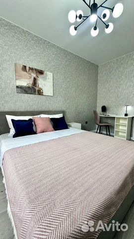 

1-к. квартира, 37 м², 2 кровати