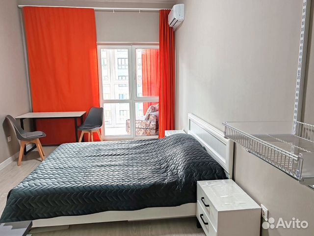 

1-к. квартира, 42 м², 2 кровати