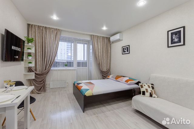 

1-к. квартира, 36 м², 2 кровати