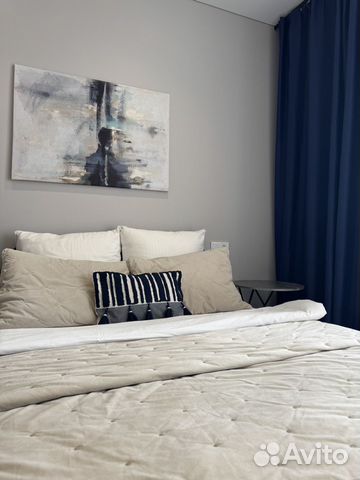 

Квартира-студия, 35 м², 2 кровати