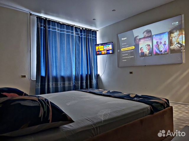 

1-к. квартира, 44 м², 2 кровати