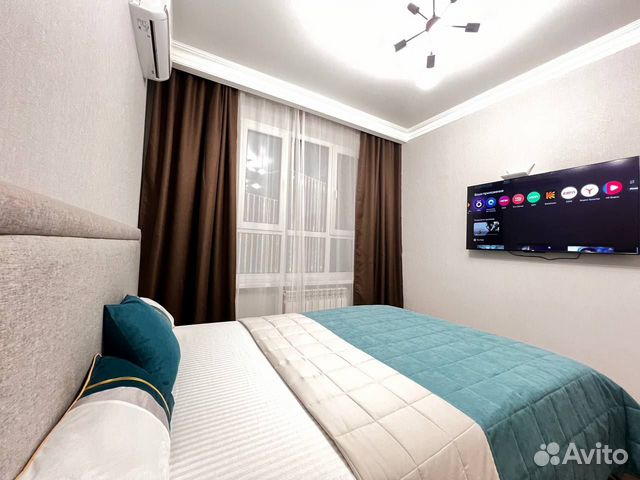 

1-к. квартира, 38 м², 2 кровати