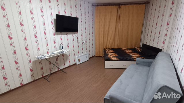 

1-к. квартира, 38 м², 2 кровати