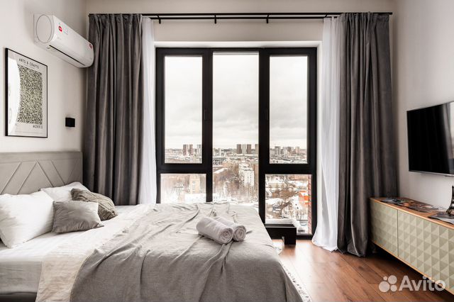 

Квартира-студия, 30 м², 3 кровати