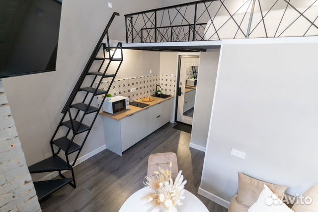 

Квартира-студия, 21 м², 2 кровати
