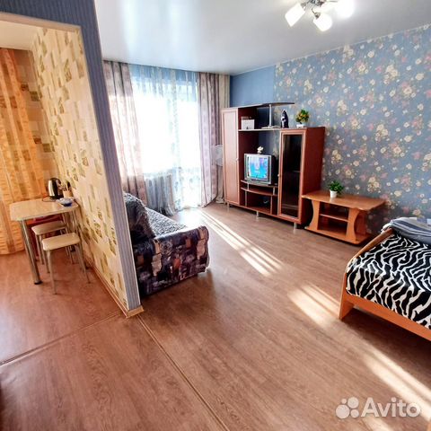 

1-к. квартира, 34 м², 2 кровати