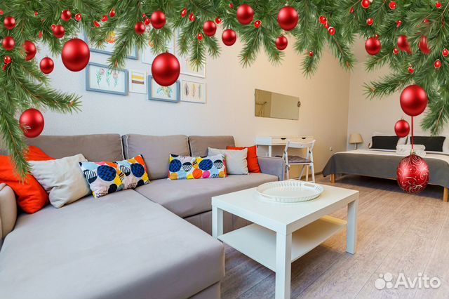 

1-к. квартира, 38 м², 2 кровати