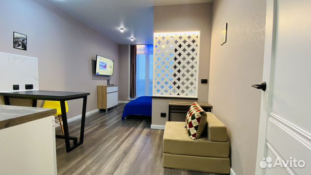 

Квартира-студия, 27 м², 2 кровати