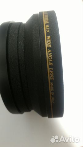 Объектив широкоугольный конвертер 0.5x 72mm Объектив широкоугольный конвертер 0.5x 72mm