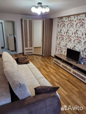 

1-к. квартира, 43 м², 2 кровати