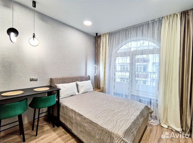 

Квартира-студия, 28 м², 1 кровать