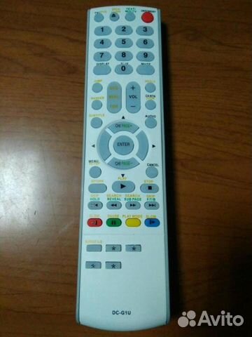 Пульт Toshiba DC-G1U для телевизора