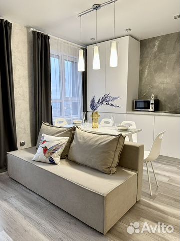 

Квартира-студия, 32 м², 2 кровати