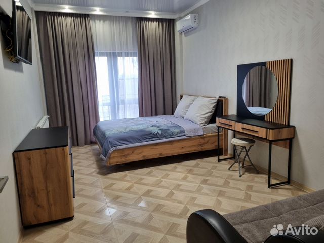

1-к. квартира, 44 м², 2 кровати