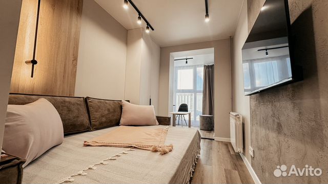 

Квартира-студия, 24 м², 1 кровать