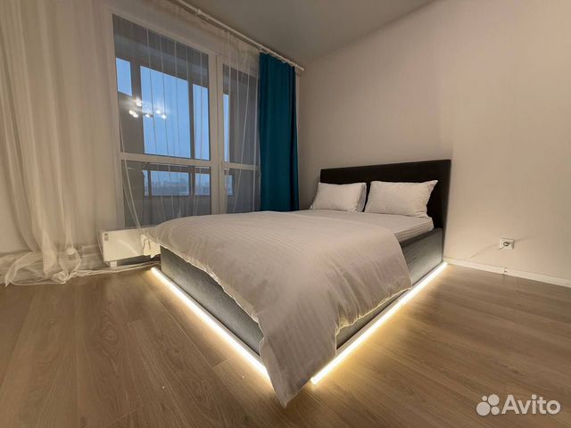 

1-к. квартира, 40 м², 2 кровати