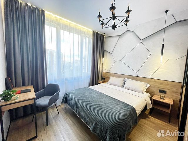 

1-к. квартира, 40 м², 2 кровати