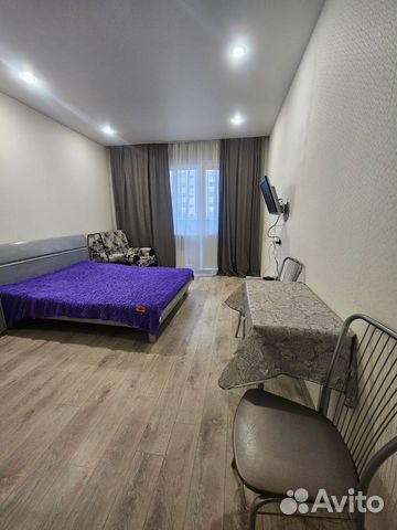 

Квартира-студия, 32 м², 1 кровать