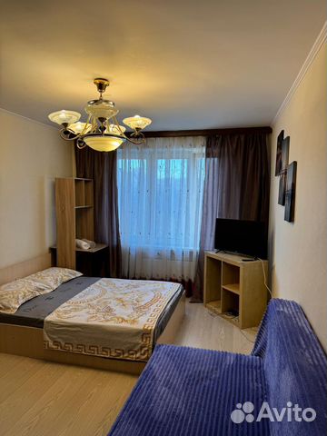 

1-к. квартира, 40 м², 2 кровати