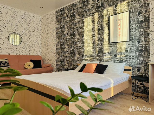 

1-к. квартира, 42 м², 2 кровати