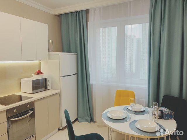 

1-к. квартира, 38 м², 2 кровати