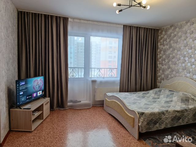 

Квартира-студия, 41 м², 3 кровати
