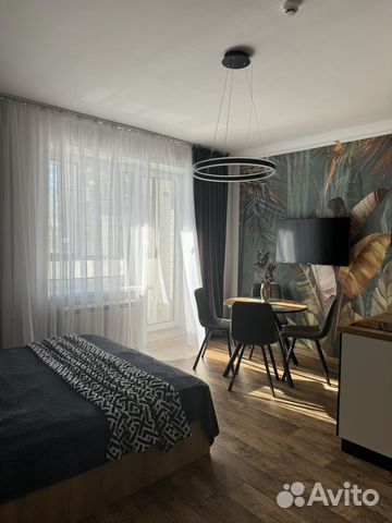 

Квартира-студия, 29 м², 2 кровати