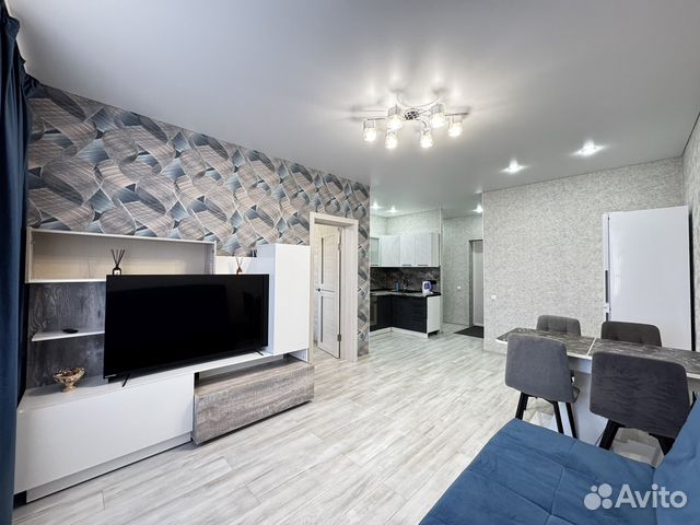 

1-к. квартира, 44 м², 2 кровати