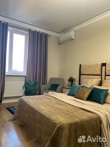 

1-к. квартира, 45 м², 2 кровати