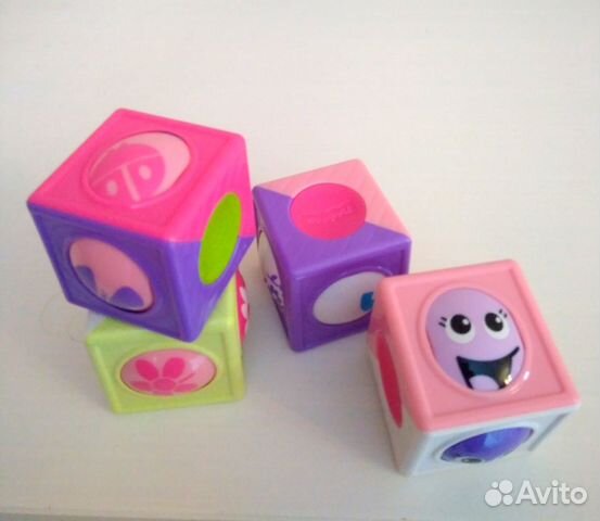 Кубики Fisher Price CBL32 (4 шт.)