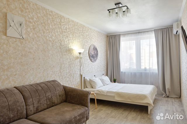 

1-к. квартира, 43,2 м², 2 кровати